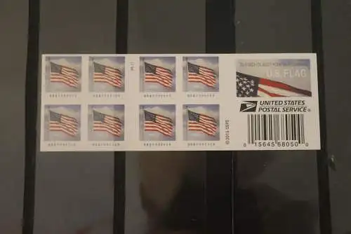 U.S.A. 2016, Markenheft MH 201 I, Flagge, MNH