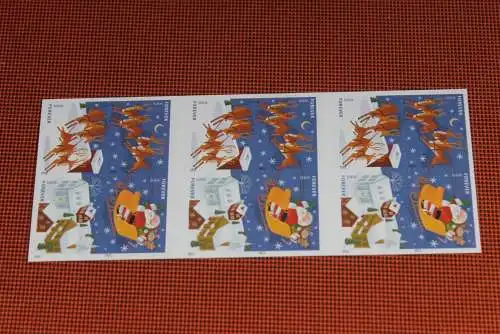 U.S.A. 2011 Weihnachten; Rentiere; Folienblatt FB 174, MNH