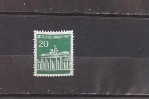 Brandenburger Tor; 20 Pf., 507 v R, MNH