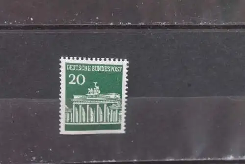 Brandenburger Tor; 20 Pf., 507 v R, MNH