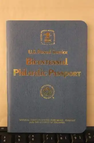 U.S.A. Philatelic Passport des U.S. Postal Service 1975