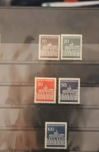 Brandenburger Tor, MiNr. 506-10, komplett, MNH