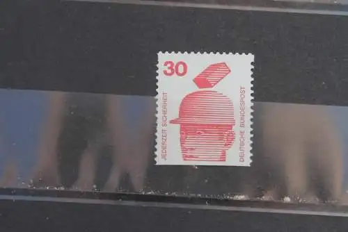 Unfallverhütung 1972, 30 Pf., MiNr. 698 A Ra, AZbr; MNH