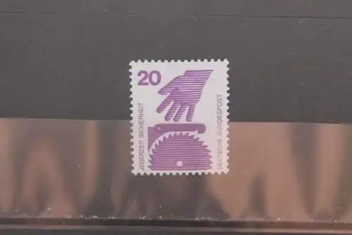 Unfallverhütung 1972, 20 Pf., MiNr. 696 A Ra, MNH