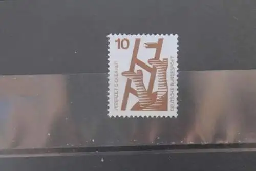 Unfallverhütung 1972, 10 Pf., MiNr. 695 A Ra, MNH