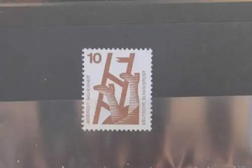 Unfallverhütung 1972, 10 Pf., MiNr. 695 A Ra, MNH