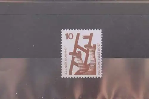 Unfallverhütung 1972, 10 Pf., MiNr. 695 A Ra, MNH