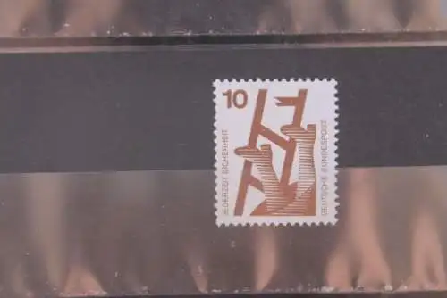 Unfallverhütung 1972, 10 Pf., MiNr. 695 A Ra, MNH