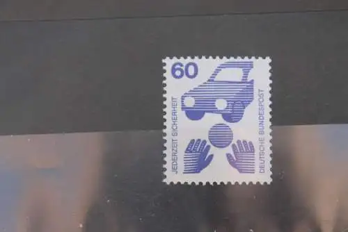 Unfallverhütung 1971, 60 Pf., MiNr. 701 A Ra, MNH