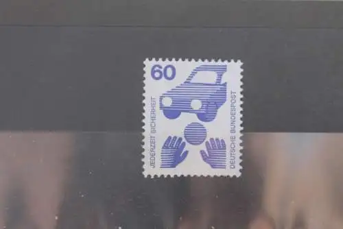 Unfallverhütung 1971, 60 Pf., MiNr. 701 A Ra, MNH