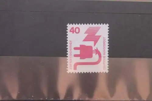 Unfallverhütung 1972, 40 Pf., MiNr. 699 A Ra, MNH