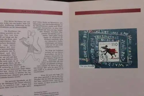 Deutschland 1999; Jahressammlung-ETB:Für uns Kinder, MiNr. Block 51, bitte lesen