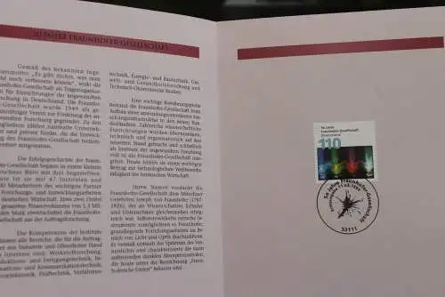 Deutschland 1999; Jahressammlung-ETB: Fraunhofer-Gesellschaft, MiNr. 2038, bitte lesen