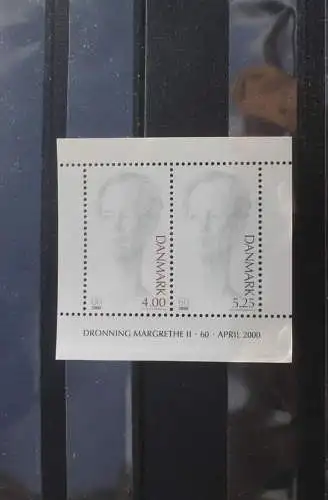 Dänemark 2000; 12. April 2000; MiNr. Block 14, 60. Geburtstag Königin Margrethe II; MNH