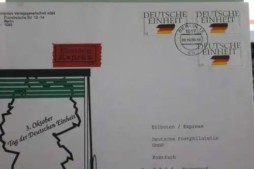 Deutschland; 3. Oktober 1990 - Tag der Deutschen Einheit, kleiner Fleck