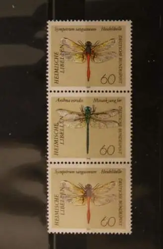 Deutschland 1991, Libellen, Insekten, ZD, MNH