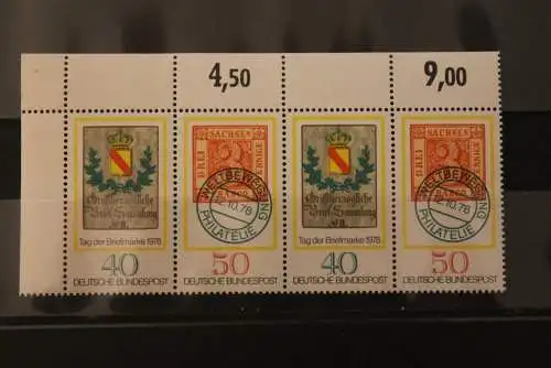 Deutschland 1978,  Tag der Briefmarke, OR,  MiNr. 980-81, MNH