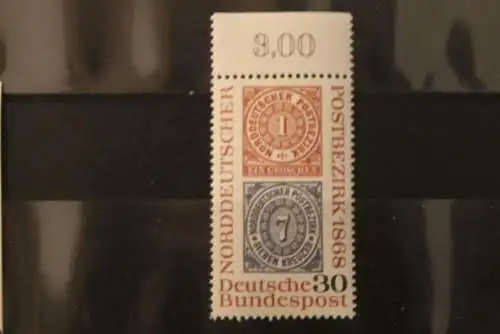 Deutschland 1968,  Norddeutscher Postbezirk, OR,  MiNr. 569, MNH