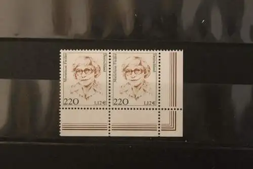 Deutschland; Freimarken: Frauen; waagerechtes Paar  1,12 €; MiNr. 2158, MNH