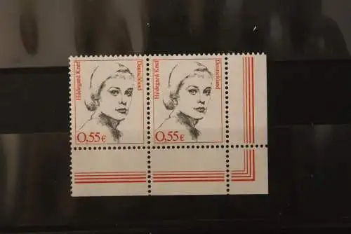 Deutschland; Freimarken: Frauen; waagerechtes Paar 0,55 €; MiNr. 2296, MNH