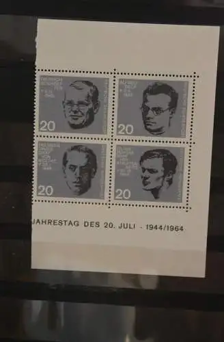 Deutschland 1964, ZD aus Block 3, 4 Werte, MNH