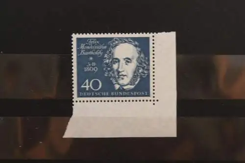 Deutschland 1959, F. - Mendelssohn-Bartholdy, MiNr. 319, MNH