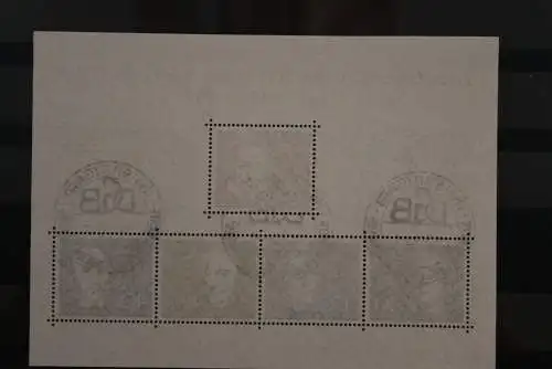 Deutschland 1959, Block 2, Beethovenblock, gestempelt, Ersttagsstempel, einwandfrei