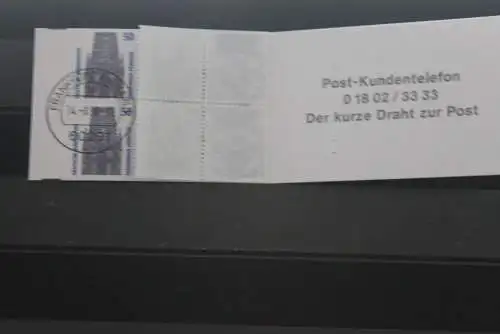 Deutschland, MH 34, gestempelt, Ersttagsstempel