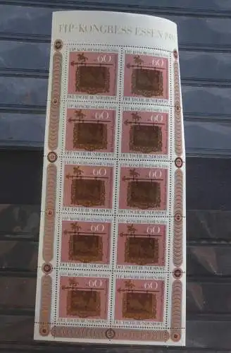 Deutschland 1980; Kleinbogen Tag der Briefmarke; MiNr. 1065, MNH