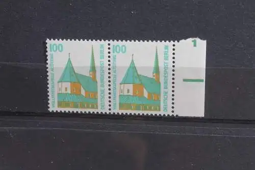 Berlin; Freimarken: Sehenswürdigkeiten; MiNr. 834, waagerechtes Paar, MNH