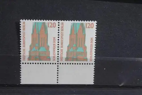 Berlin; Freimarken: Sehenswürdigkeiten; MiNr. 815, waagerechtes Paar, MNH