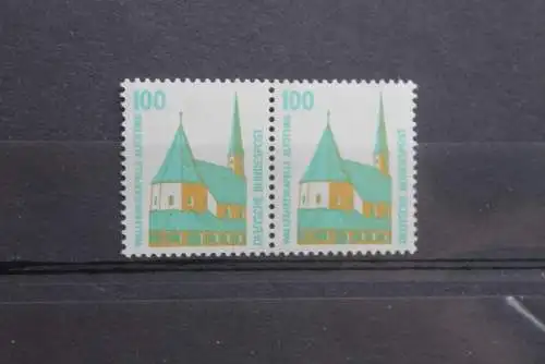 Deutschland; Freimarken: Sehenswürdigkeiten; MiNr. 1406, waagerechtes Paar,  MNH