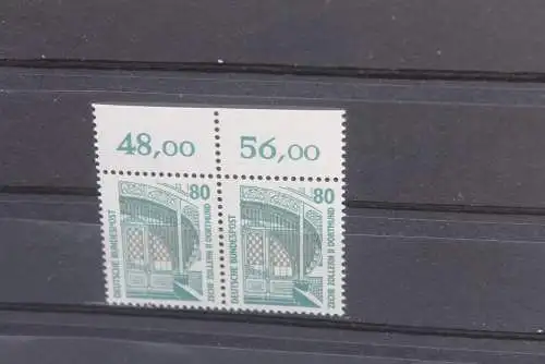 Deutschland; Freimarken: Sehenswürdigkeiten; MiNr. 1342, waagerechtes Paar,  MNH