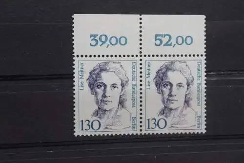 Berlin ; Freimarken: Frauen; MiNr. 812, waagerechtes Paar, OR, MNH