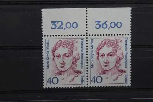 Berlin; Freimarken: Frauen; MiNr. 788; waagerechtes Paar, OR, MNH