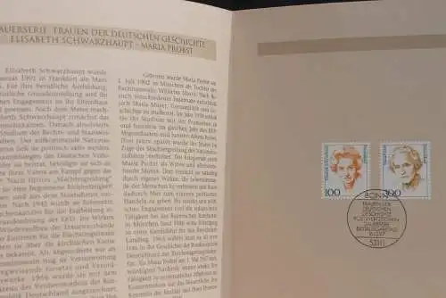 Deutschland 1997; Jahressammlung-ETB: Freimarke: Frauen; MiNr. 1955-56; bitte lesen