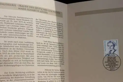 Deutschland 1997; Jahressammlung-ETB: Freimarke: Frauen; MiNr. 1940; bitte lesen