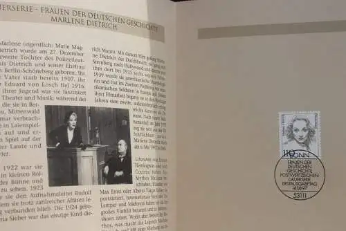 Deutschland 1997; Jahressammlung-ETB: Freimarke: Frauen; MiNr. 1939; bitte lesen