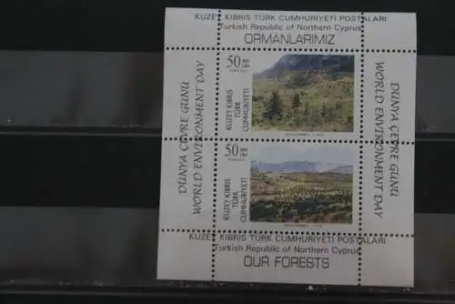 Zypern, türk. besetzt, 1996, Block Naturschutz, MNH