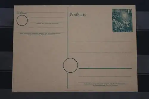 Deutschland 1949; Ganzsachen PSo1 und PSo2; Eröffnung des Bundestages, ungebraucht