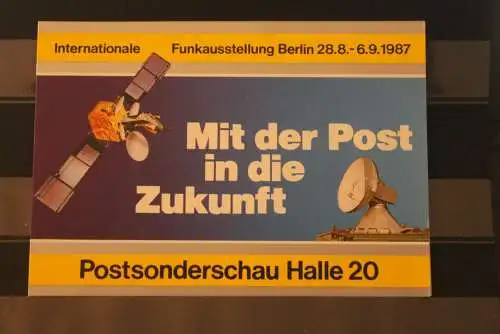 Deutschland, Kontaktkarte der POST 1987 zur Intern. Funkausstellung Berlin