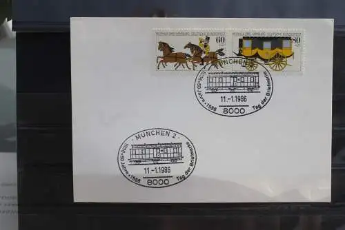 Deutschland, Tag der Briefmarke 1986, SST München