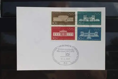 Deutschland 1972; München 1972; Sonderstempel Hildesheim