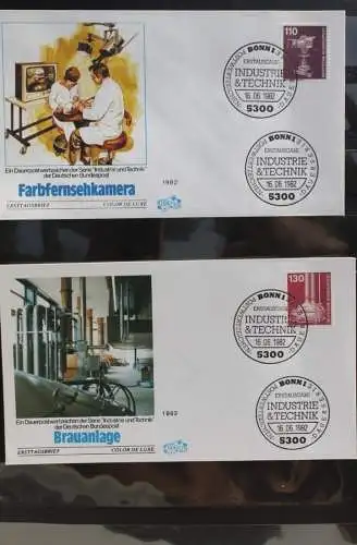 Deutschland 1982, Freimarken: Industrie & Technik (III) 130 Pf; MiNr. 1135 auf FDC, lesen