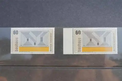 Deutschland  1983, Bauhaus, 60 Pf., MiNr. 1165, MNH; Ring in Null von 60