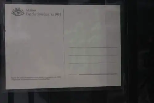 Deutschland , Tag der Briefmarke 1981, Maximumkarte