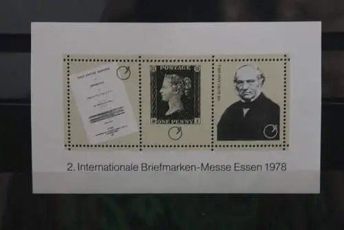 VIGNETTE: 2. Intern. Briefmarken-Messe Essen 1978