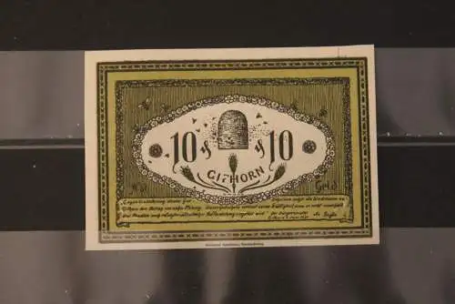 Notgeld Gifhorn, 1921, 10 Pf., kassenfrisch