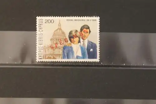 Zypern, 1981, MiNr. 560; Lady Diana, Royal Wedding, SPECIMEN, MUSTER