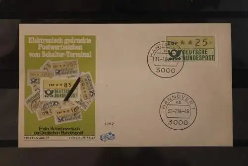 Deutschland, ATM - FDC; 31.7.84 Hannover 1